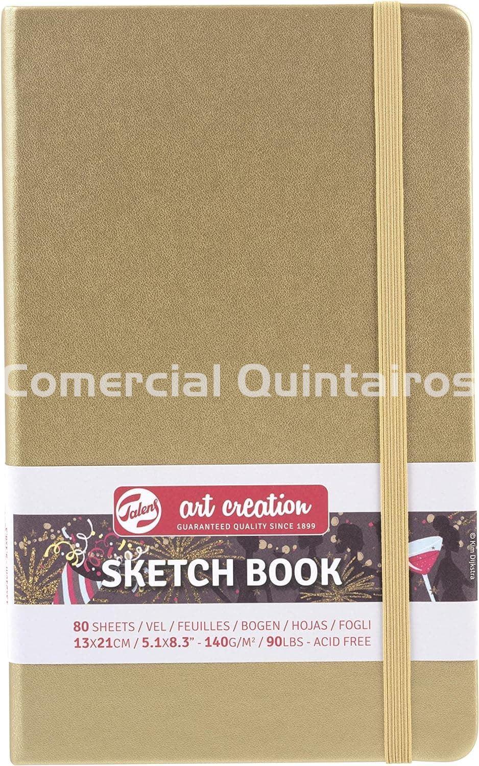 ROYAL TALENS SKETCH BOOK ORO 13 X 21CM, 140G - Imagen 1