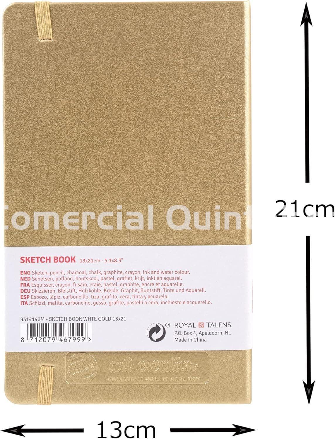 ROYAL TALENS SKETCH BOOK ORO 13 X 21CM, 140G - Imagen 2