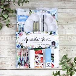 TALENS SET INICIACIÓN ACUARELA FLORAL - Imagen 1