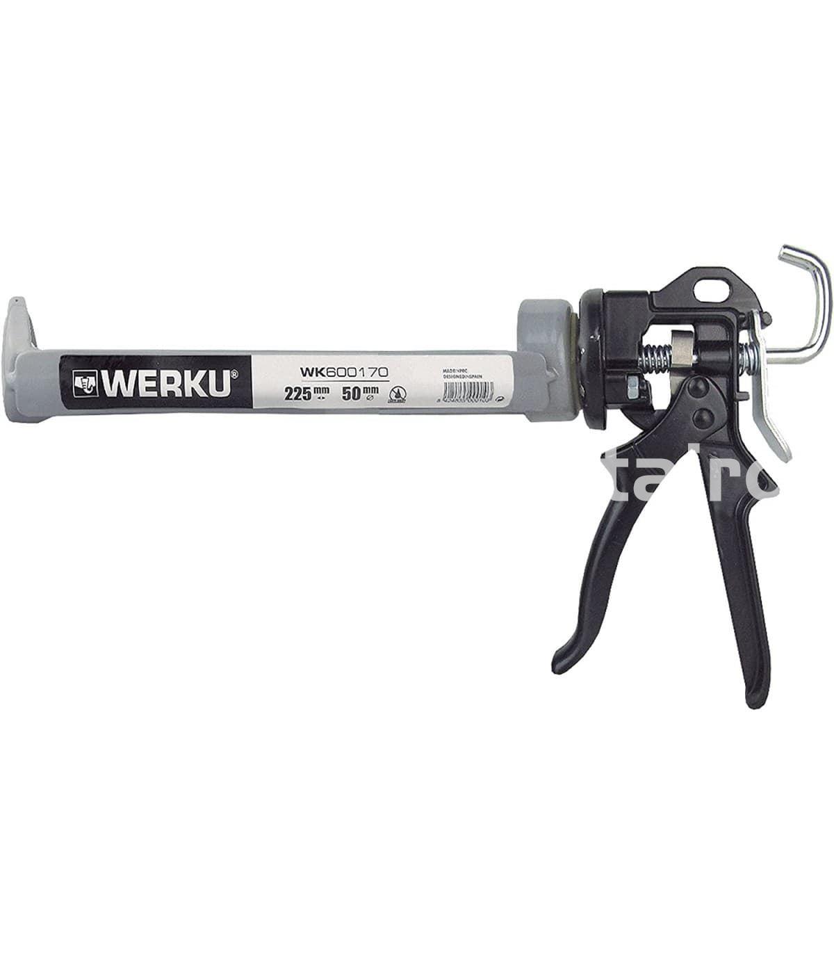 WERKU TOOLS Pistola silicona cartuchos 225mm - Imagen 1